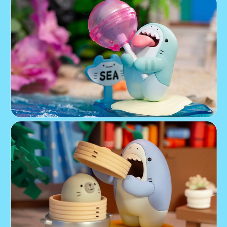Same-Z Shark Seal - Soft and Delicious Series Mystery Box Blind Box Toy Figure