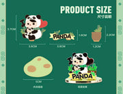 【Limited】Pucky Badge - Panda