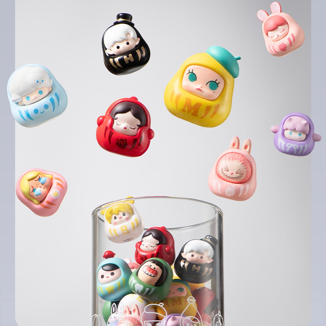 POP BEAN 06 - Daruma Series Mini Charm Toy Figure 04/21/2023