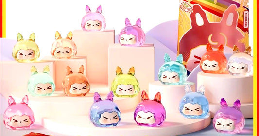 Kiki Bean - Sugar Head Crystal Rainbow Mini Charms Blind Bag Jar