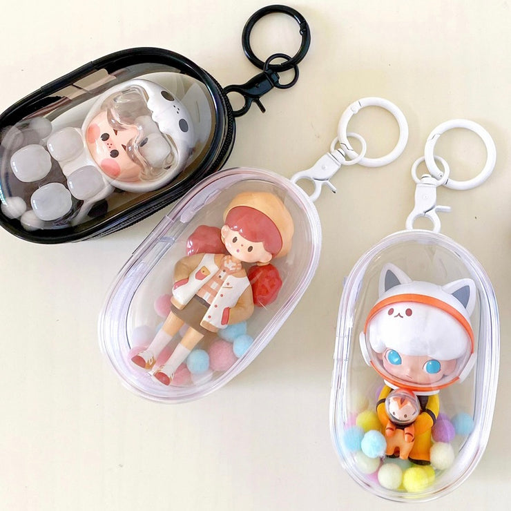Display Bag for Figure - Key Chain Bag Ornament Toy Bag