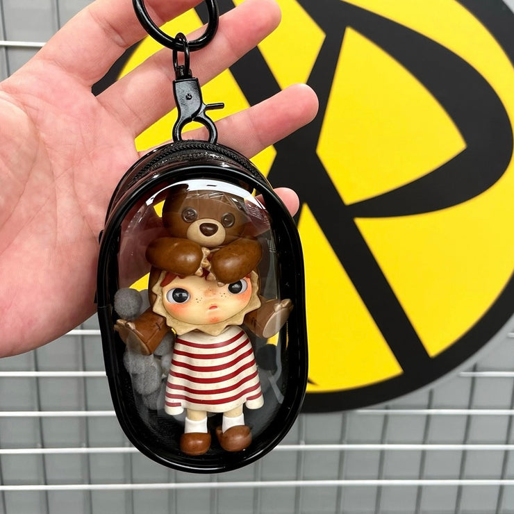 Display Bag for Figure - Key Chain Bag Ornament Toy Bag