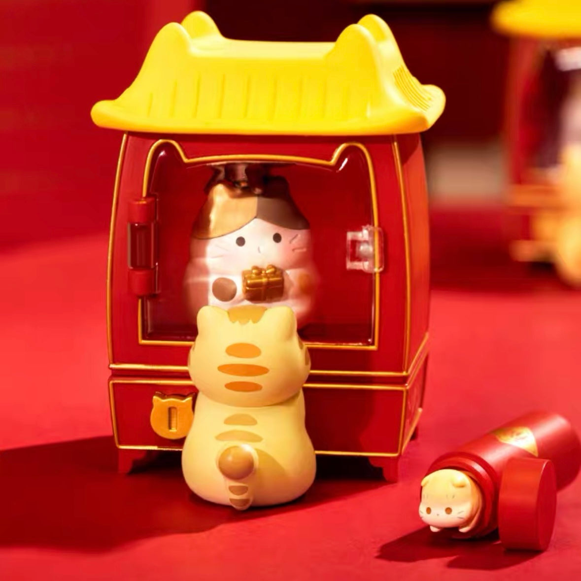 【006】 Fortune Kitty - Treasure Box Series Mystery Box Blind Box Toy Figure