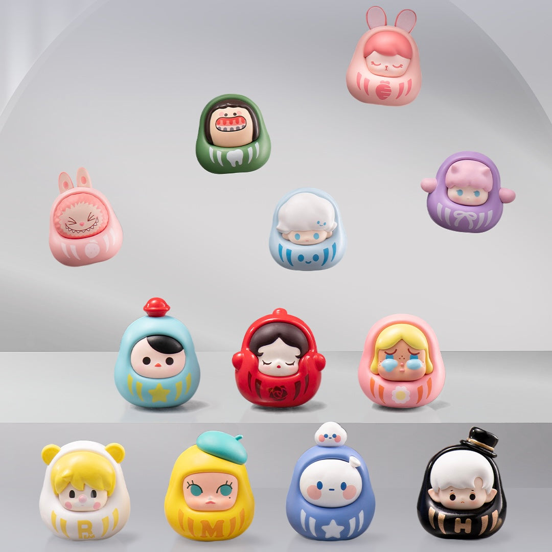 POP BEAN 06 - Daruma Series Mini Charm Toy Figure 04/21/2023