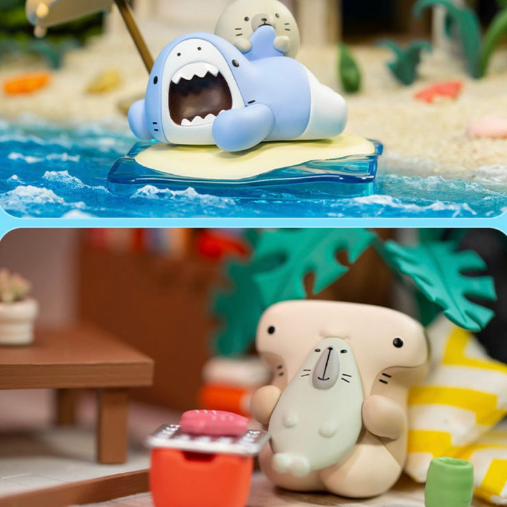 Same-Z Shark Seal - Soft and Delicious Series Mystery Box Blind Box Toy Figure