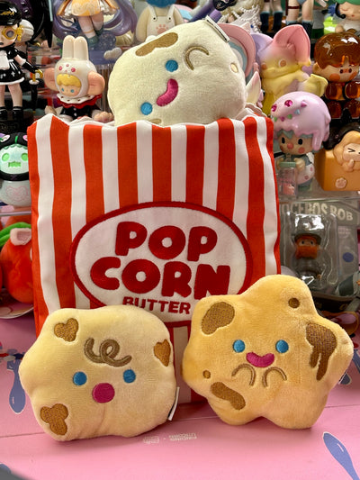【Promotion】 RiCO - Plush Popcorn Cheese Toy Figure