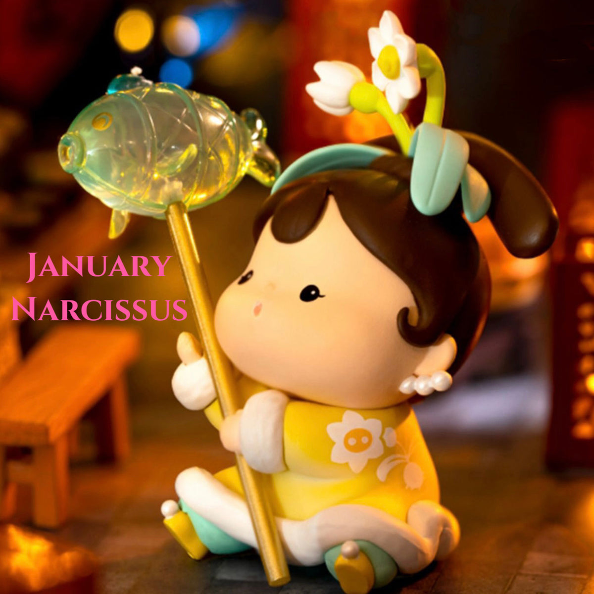 【003】 Satisfied Princess - Flower Goddess Series Mystery Box Blind Box Toy Figure