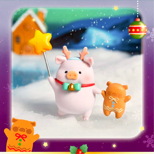 【017】Lulu the Piggy - Christmas Land Series Mystery Box Blind Box Toy Figure