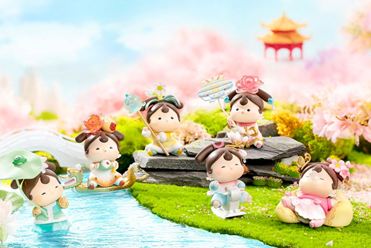 【003】 Satisfied Princess - Flower Goddess Series Mystery Box Blind Box Toy Figure