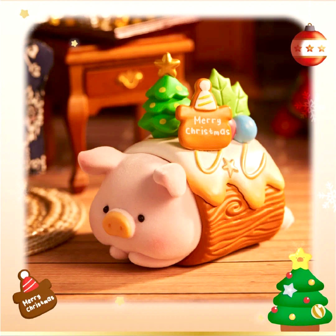【017】Lulu the Piggy - Christmas Land Series Mystery Box Blind Box Toy Figure