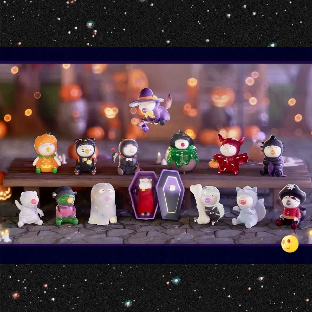 【082】Repolar - Halloween Naughty Party Series Mystery Box Blind Box Toy Figure