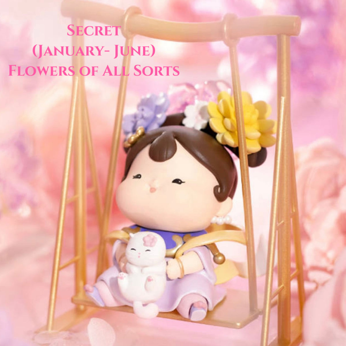 【003】 Satisfied Princess - Flower Goddess Series Mystery Box Blind Box Toy Figure