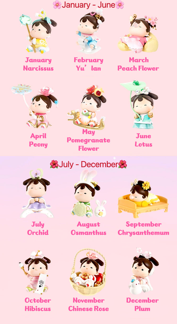 【SALE before US May Tariff】 Satisfied Princess - Flower Goddess Series Mystery Box Blind Box Toy Figure
