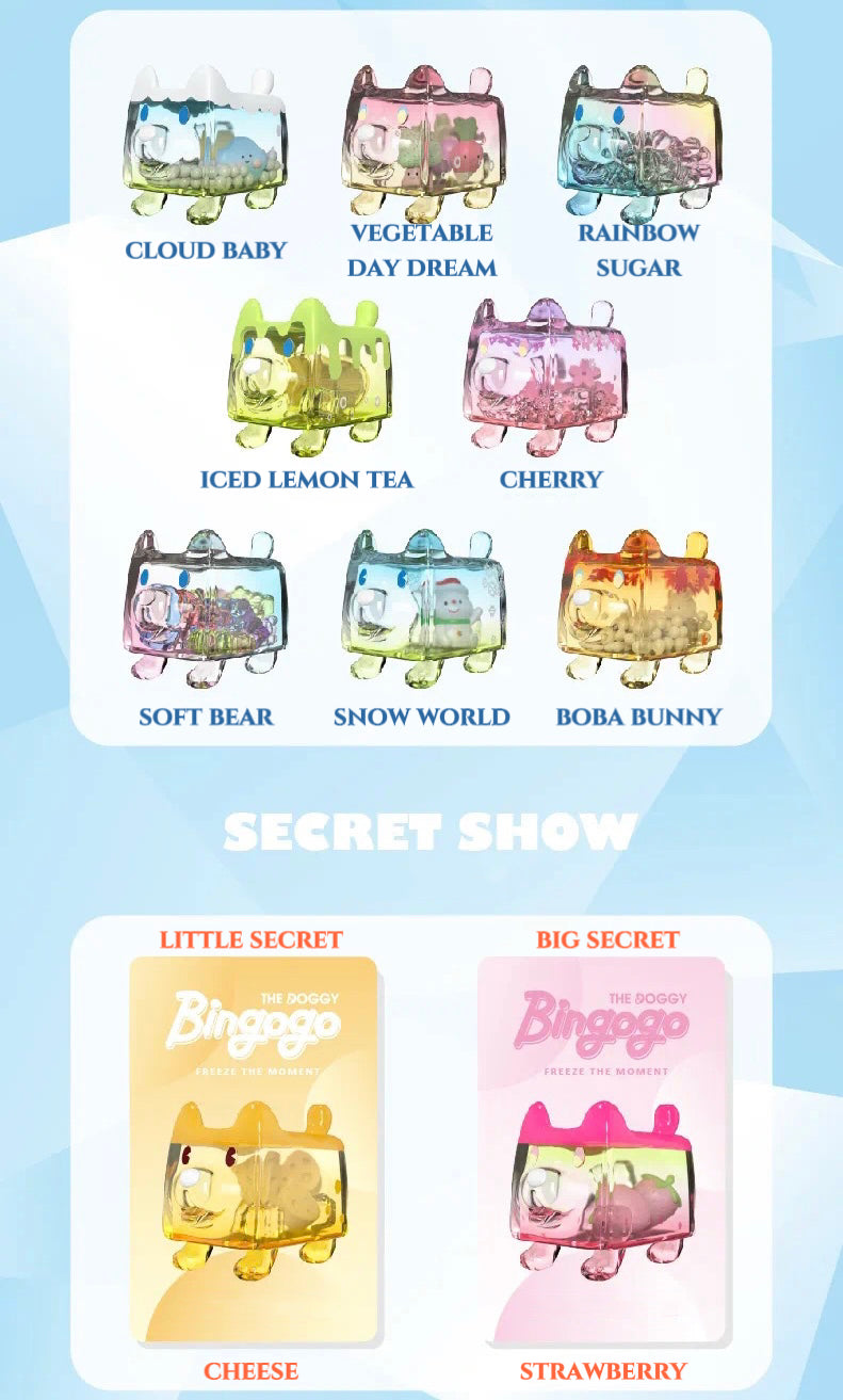 Bingogo - Freeze the Moment Series Mystery Box Blind Box Toy Figure