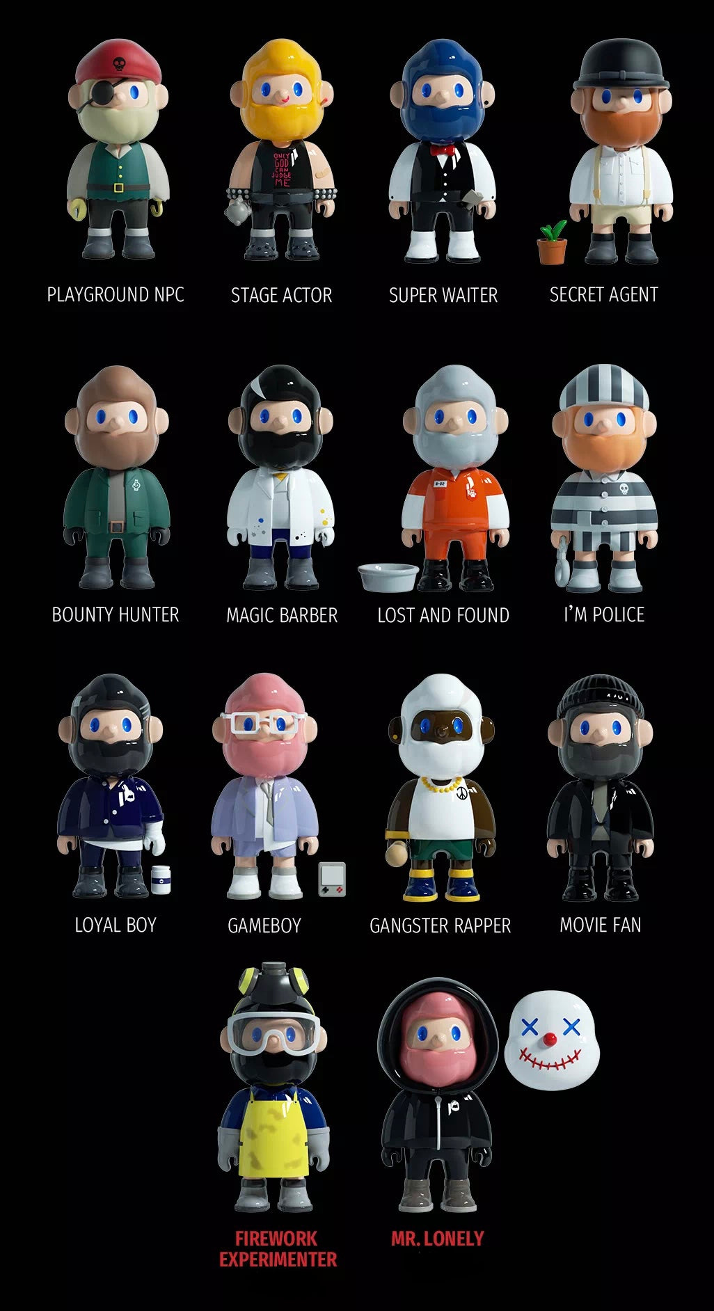 【040】Farmer Bob 4 - Fact or Opinion Series Mystery Box Blind Box Toy Figure