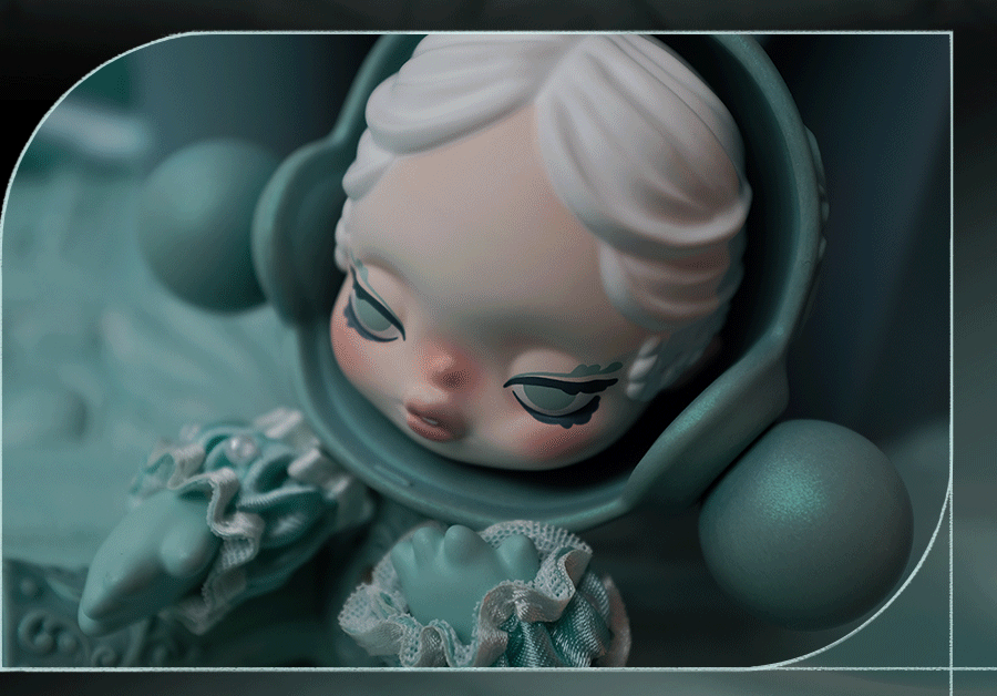 SKULLPANDA BABY 卷 草 2023 展示会限定品