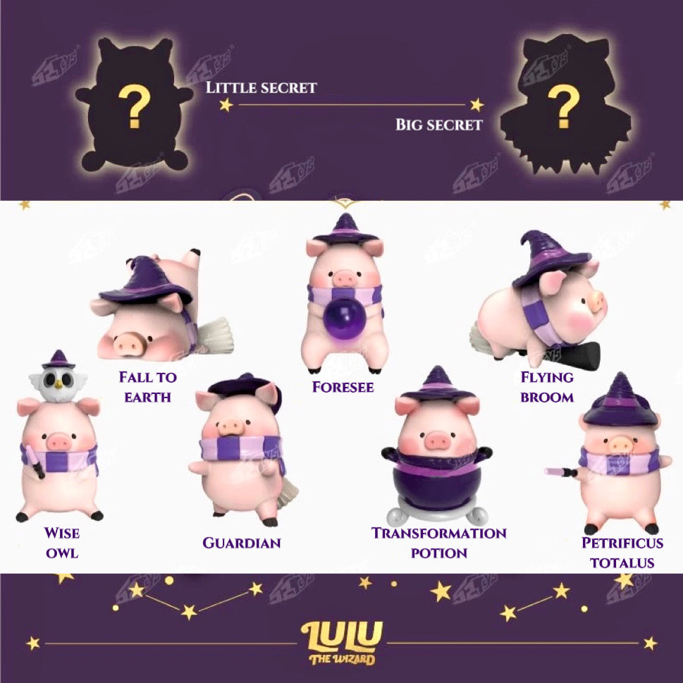 【Discontinued】Lulu the Piggy - The Wizard Series Mystery Box Blind Box Toy Figure