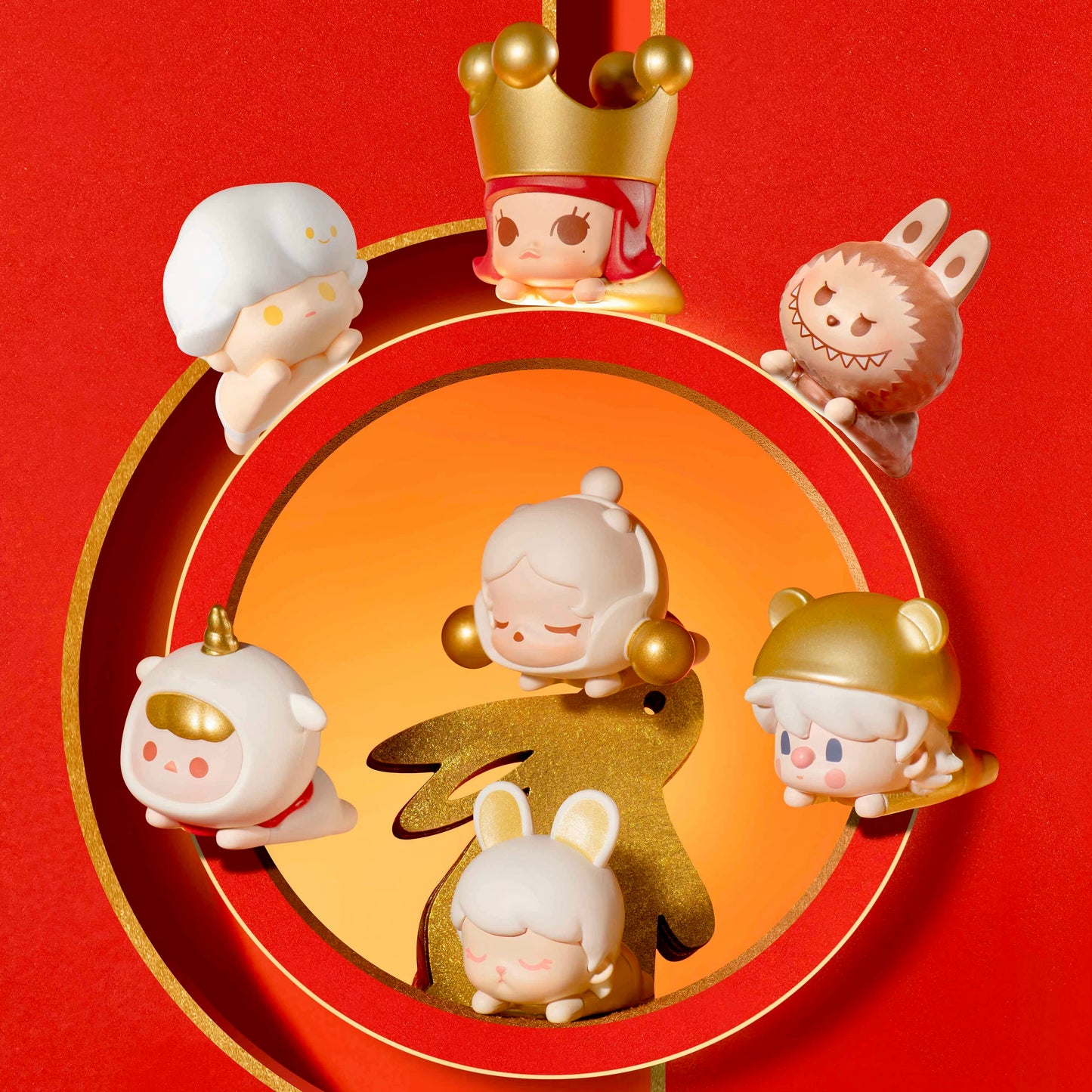 POP BEAN 04 - Chinese New Year Series Mini Charm Toy Figure 12/27/2022