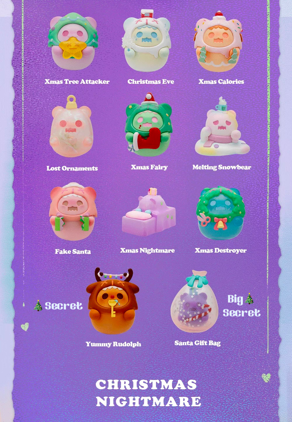 【026】 Shinwoo - Christmas Nightmare Series Mystery Box Blind Box Toy Figure